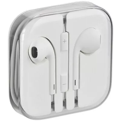 Earphones For Apple IPhone 6 6s Plus 5s IPad Headphones Handsfree With Mic 3.5MM • £3.49