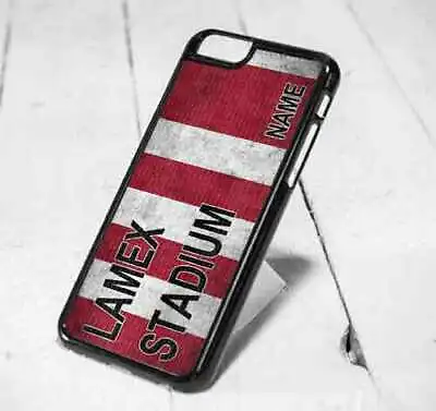 Stevenage Personalised Phone Case - Bar Scarf Style - Hard Plastic Case • £7.95
