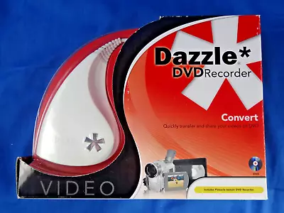 Pinnacle Dazzle DVD Recorder HD | Video Capture Device + Video Editing Software • $21