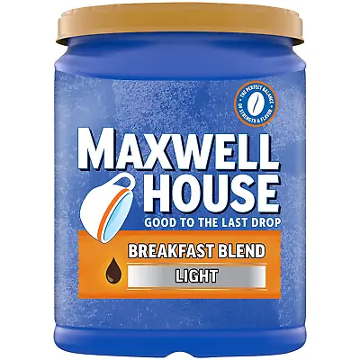 MAXWELL HOUSE Breakfast Blend Ground Coffee 38.8 Oz Canister • $12.47