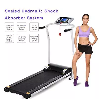 1500W Folding Electric Treadmill Running Walking Machine 300lb Capacity Home 190 • $174.99