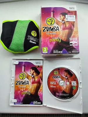 £4.99 • Buy ZUMBA FITNESS Join The Party Bundle Pack With Belt Nintendo Wii