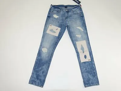 True Religion Women's Cameron Slim Boyfriend Jeans Size 25 NWT Mended Street TR • $23.49