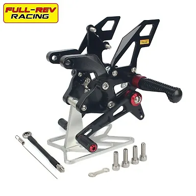 FULL-REV For KAWASAKI Z1000R 17-20 CNC Adjustable Rearset Foot Pegs Footrests • $154.18