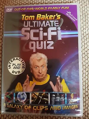 Tom Baker's Ultimate Sci-Fi Quiz Interactive DVD  New Sealed • £2.75