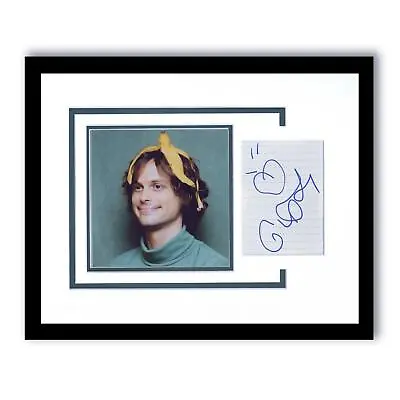Matthew Gray Gubler AUTOGRAPH Signed Original Sketch Framed 11x14 Display ACOA • $750