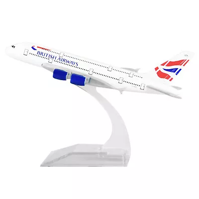 16cm 1/400 British Airways A380 Model Plane Alloy Diecast Airplane Collection D • $16.15