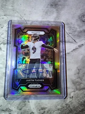 2023 Prizm JUSTIN TUCKER 🔥 SILVER AUTO • $34.99