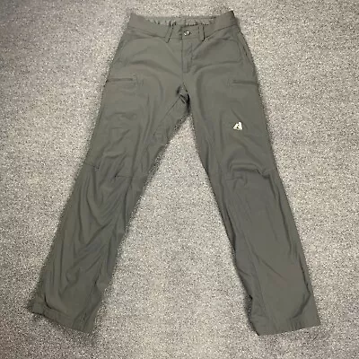 Eddie Bauer Mens Cargo Pants 32x32* Gray Guide Pro Fleece Lined First Ascent • $34.95