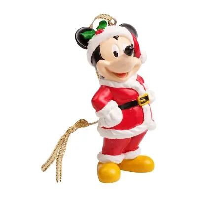 ~ Disney ~ Santa Mickey Mouse Ornament ~ Christmas Decoration ~ • $19.99