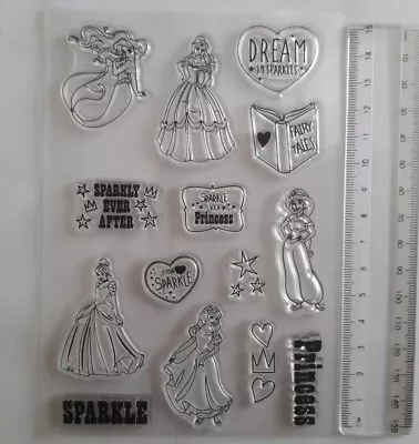£6.99 • Buy Disney Princess Clear Stamps