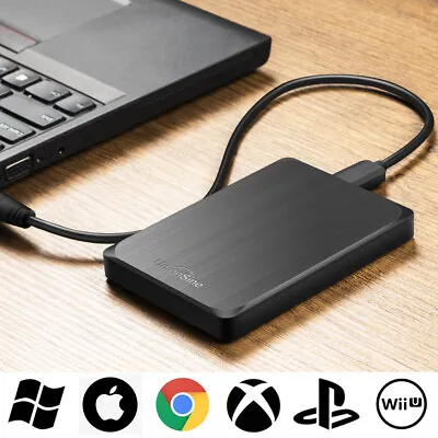 EXTERNAL HARD DRIVE USB 3.0 PC MAC Xbox PS4 1TB 2TB 500GB PORTABLE DISK HDD • £24.99