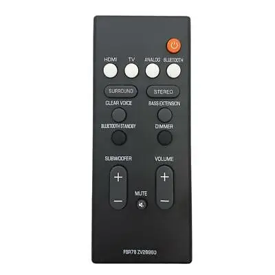 For -Yamaha FSR78 VAF7640 VAH0130 YAS-106 YAS-207 ATS-1060 Remote Control Speake • $11.91