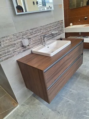 Duravit Ex Display 1200 Vanity Unit And Inset Ceramic Basin • £960