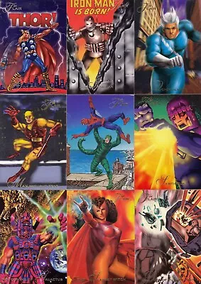 Marvel Flair 1994 Fleer U Pick Single Base Cards 4 To 150 • $1.80