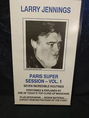 Larry Jennings Paris Super Session Vol. 2 Rare VHS Video Tape • $8.49