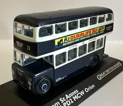 Atlas 4655117 Leyland PD2 MCW Orion Bus Lytham Rt 11 Squires Gate Airport 1:76 • £15