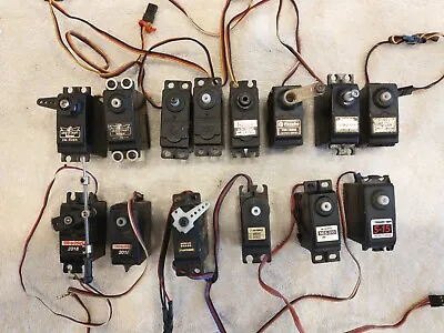 MISC Servo Lot Futaba Airtronics JB Taxxas Hitec • $30