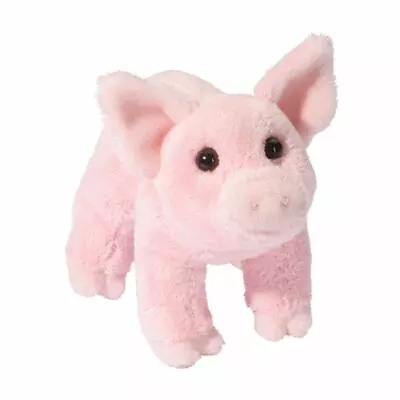 BUTTONS The Plush PINK PIG Stuffed Animal - By Douglas Cuddle Toys - #1521 • $10.45