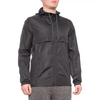 Under Armour Men's Sportstyle Windbreaker Hooded Jacket - 3XL Black 1306482 • $52