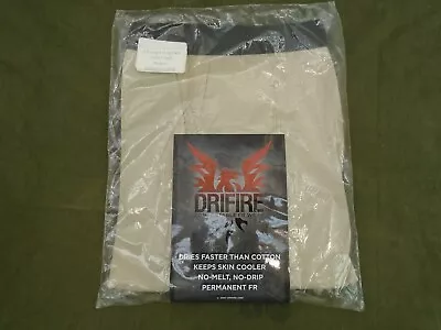 USGI US Military Drifire FR Drawers Long Underwear Desert Sand Medium New 19-B • $17.95