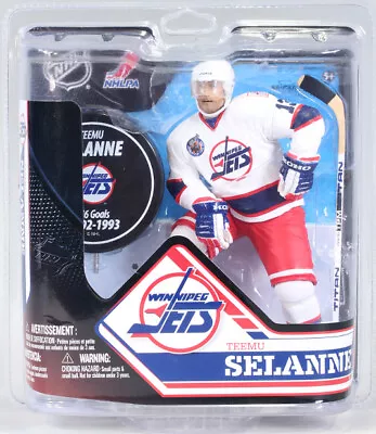 NHL Hockey 6 Inch Static Figure Series 32 - Teemu Selanne White Jersey • $78.39