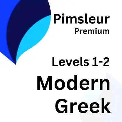 Pimsleur Modern Greek Levels 1 & 2 Complete Language Course. • £13.99