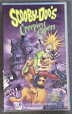 Scooby-Doo’s Creepiest Capers VHS PAL Video Tape Warner Bros Hanna-Barbera Rare • $19