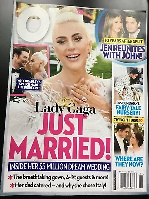 OK MAGAZINE January 7 2019 Issue#1 Lady GaGa Just Married  • £6.43