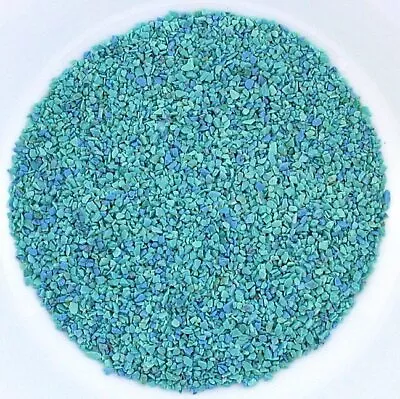 $99.99 • Buy 1/2 Pound Synthetic Resin Blue Green Turquoise Inlay Chip NO POWDER 2mm & Less