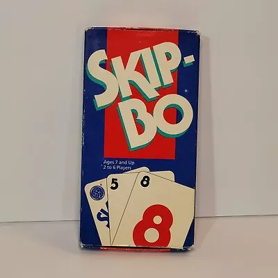 Skip-Bo Card Game - 1995 Mattel Complete  • $12.99