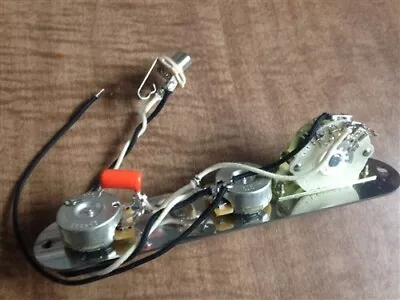 $59 • Buy Fender Telecaster 4 Way Wiring Harness 250k CTS Pots .022 Orange Switchcraft