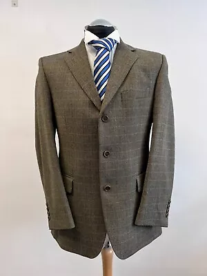 Magee Suit Jacket/blazer Wool Tweed Blend Brown Mix 40r Mint Condition • £29.99