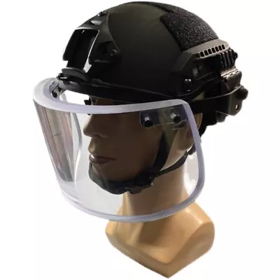 US Stock! Fast MICH Helmet Bulletproof Face Shield NIJ IIIA Ballistic Mask Visor • $171.59