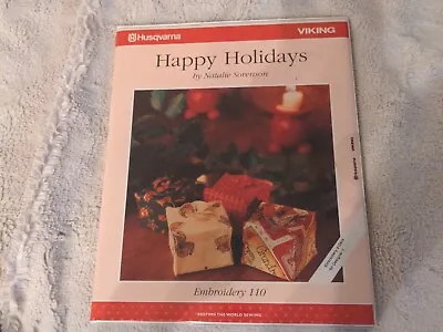 Husqvarna Viking D CARD Set #110 HAPPY HOLIDAYS By Natalie Sorenson DII • $21