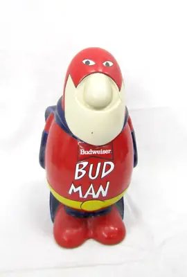 Vintage Bud Man Beer Stein Mug Budweiser 80s Ceramic • $30