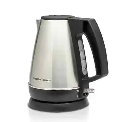 Hamilton Beach 1 Liter Electric Kettle Model 40901 Stainless Steel And Black • $17.05