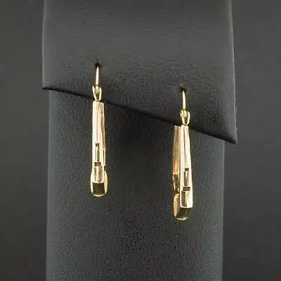 (AGJ) 9ct Yellow Gold Hoop Earrings 1.4g • £49