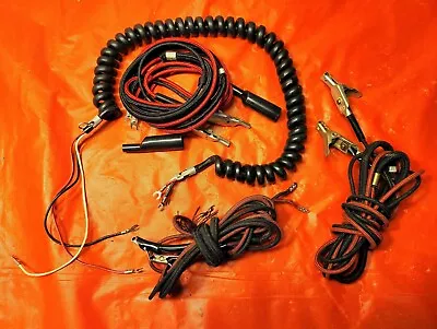 Vintage Bell Western Electric Lineman Telephone Handset Cord Cloth Covered • $60