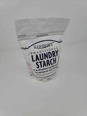 £9.50 • Buy Kershaws Laundry Starch 500g Pack Gives Linen A Crisp Finish