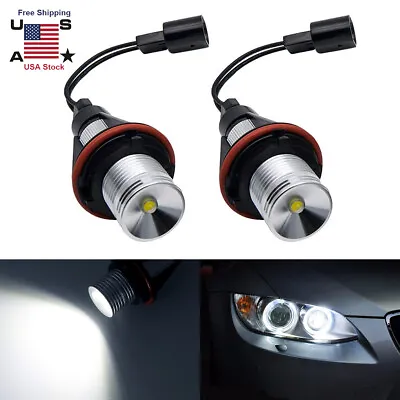 2x 7000K LED Angel Eye Marker Light Bulb For BMW E39 E60 E63 E64 E53 5 6 7 X3 X5 • $13.99