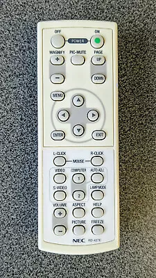 NEC RD-427E Projector Remote Control • £7.49