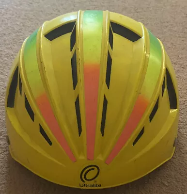 Vintage Rosebank Stackhat Ultralite BMX Bike Skateboard Helmet Stack Hat Yellow • $50