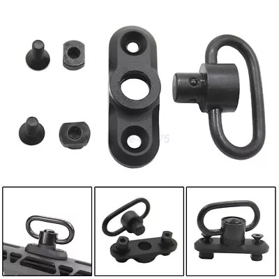 M-LOK MLOK Standard QD Sling Swivel Adapter Rail Mount Push Button Tool Kit AU • $19.64