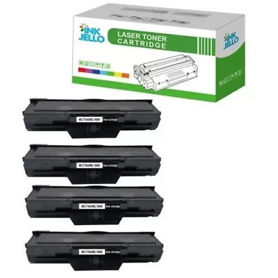 4 Black Toner For Samsung ML1630D2 ML1630 ML1630W SCX4500 SCX4500W • £43.95