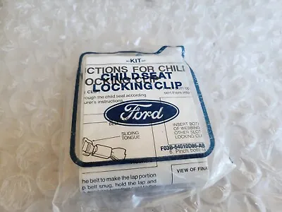 MUSTANG FOXBODY CHILD SEAT CLIP Nos New Ford Item..SEALED Saleen Roush Steeda  • $19