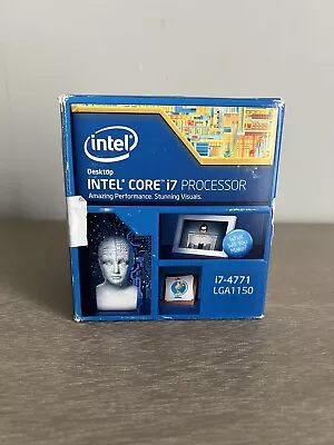 Intel I7-4771  3.5GHz Quad Core CPU Processor (SR1BW) LGA 1150 84W - NIB • $60