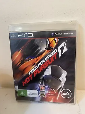 Need For Speed Hot Pursuit PS3 Complete + Manual Disc VG+ • $5.99