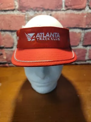 Mizuno Atlanta Track Club Red White Adjustable Visor New With Tags • $34.97