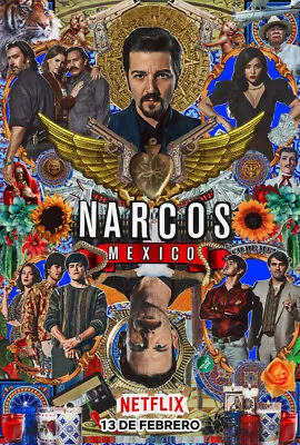 379825 Mural Narcos Mexico Season 2 TV Cover WALL PRINT POSTER AU • $20.85